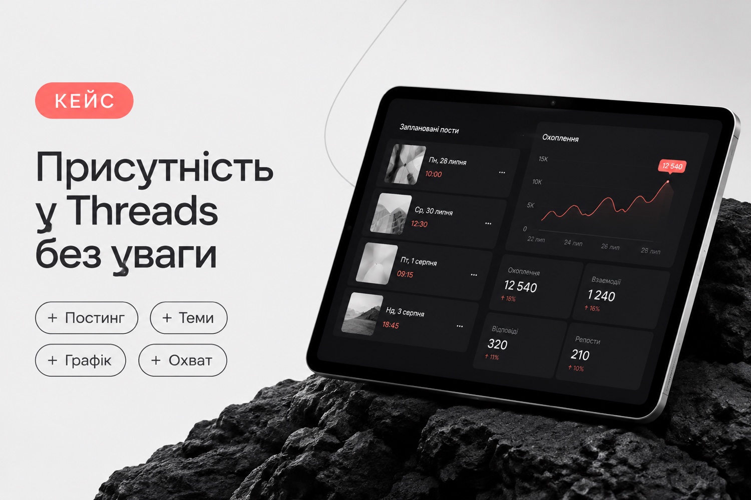 Присутність у Threads без щоденної уваги
